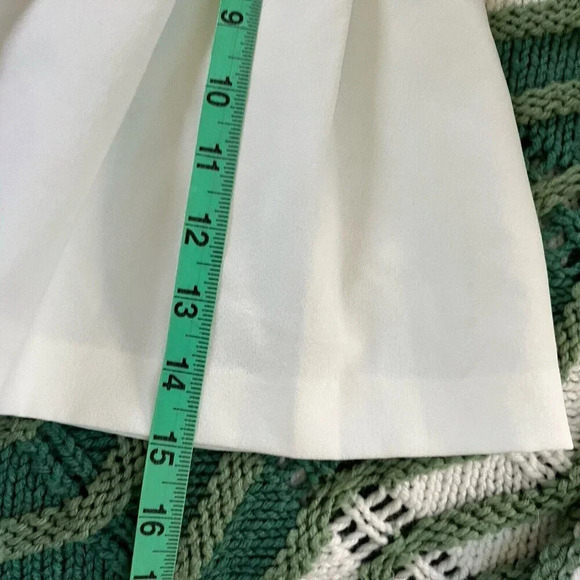 Vintage Sport Casuals White Pleated Tennis Skirt 26" - Picture 4 of 6